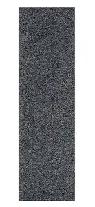 Modern Easy to Clean Charcoal Plain Shaggy Rug for Living Room & Bedroom-60cm X 110cm