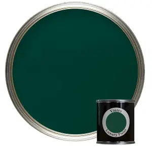 Vintro Luxury Matt Emulsion Dark Green, Multi Surface Paint for Walls, Ceilings & Wood- 125ml (Woodpecker Green)