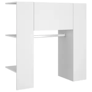 Berkfield Hallway Cabinet White 97.5x37x99 cm Engineered Wood