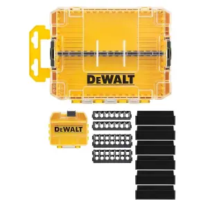 Dewalt DT70802 Medium Tough Case Organiser + 1x Pozi Bit Small Storage Case