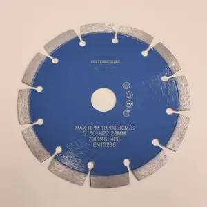 STAR+ 150mm Dia Granite Diamond Blade 10mm High Segment