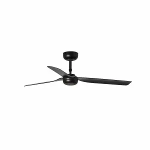 Luminosa Punt Black Ceiling Fan With DC Motor Smart