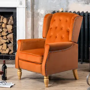 Annapoli Recliner Armchair - Orange