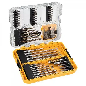 Dewalt DT70760 68 PC Extreme Metal Masonry Drill Bit Set Medium Tough Case Tstak