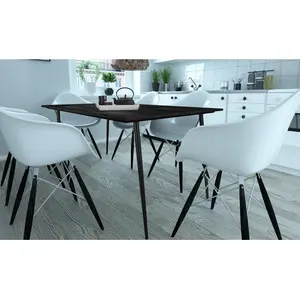 Armendariz Dining Table Black / H76 x L160 x W90cm