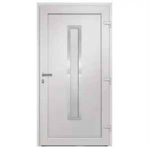 Fechteler Front Door Anthracite / Right Handing / 208cm H x 98cm W x 7cm D