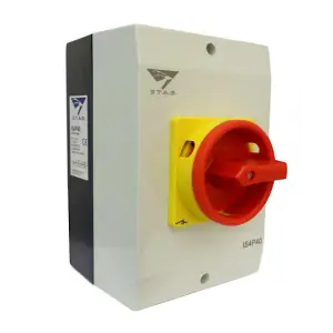 Stag IS4P40 Enclosed Rotary Isolator Switch IP65 4 Pole - 40 Amp