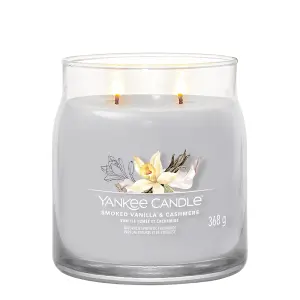 Yankee Candle Signature Medium Jar Smoked Vanilla & Cashmere