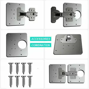 Nes Home Cabinet Door Hinge Repair Plate