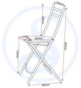 Budget Butterfly Dining Set With 4 Chairs