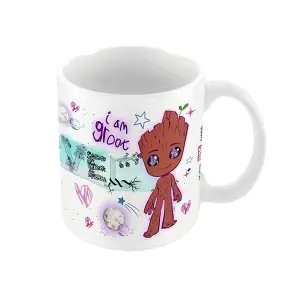 Marvel Galaxy Eyes - Patricia Groot Mug White/Brown/Pink (One Size)