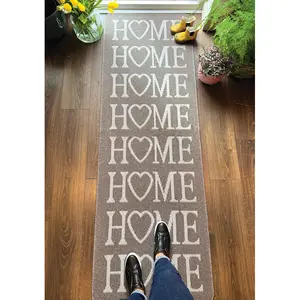 My Utility Home Kitchen Mat 67cm W x 200cm L / Stone