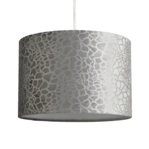 Litecraft Giraffe Grey Easy Fit Lamp Shade