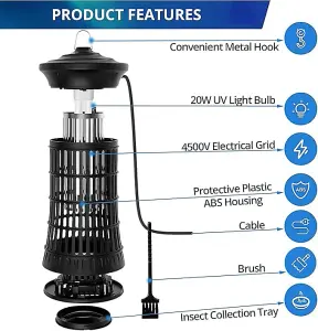 Senelux 20w Electric Bug Zapper