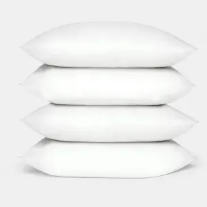 Brentfords 4 pack Luxury Soft Pillows Hollow Fibre