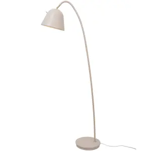 Nordlux Fleur 24 Indoor Living Dining Bedroom Floor Lamp In Beige (Height) 148cm