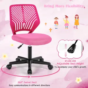 COSTWAY Kids Mesh Computer Chair Ergonomic Desk Chair