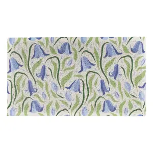 Bluebells Pattern Doormat (70 x 40cm)