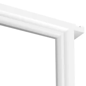 Trenched White Primed Door Lining Set - 2070mm x 108mm