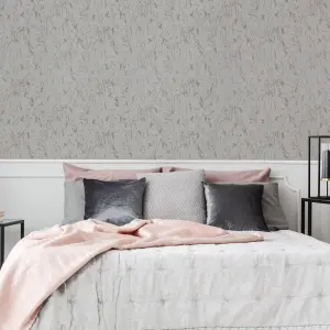 Superfresco Milan Modern Rose gold Smooth Wallpaper Sample