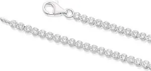 Sterling Silver Stone Set Tennis Bracelet