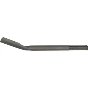 Professional 18mm Hollow Gouge Breaker Chisel - 450mm Length with SDS Max Shank for Demolition