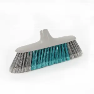 GoodHome Soft Plastic X-Bristles Indoor Broom, (W)90mm