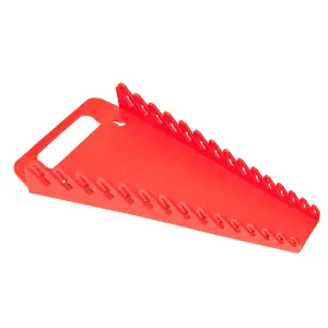 Ernst 15 Tool Gripper Spanner/Wrench Organiser Red 5088