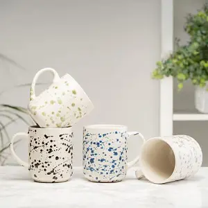 Siip Stoneware Splatter Beige Mug