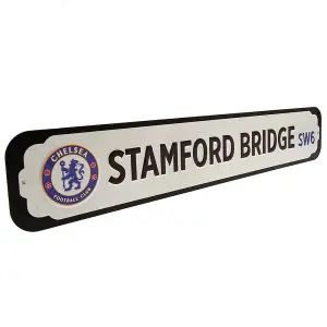 Chelsea FC Deluxe Stadium Plaque White/Blue/Black (One Size)