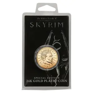 The Elder Scrolls V: Skyrim 24k Replica Septim Collectible Coin