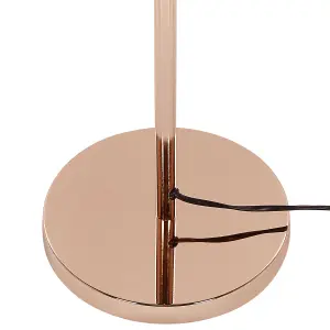 Metal Floor Lamp Copper SENETTE