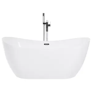 Freestanding Bath 1700 x 770 mm White ANTIGUA