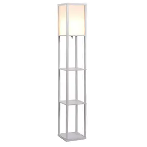 Retweet 160cm Column Floor Lamp White