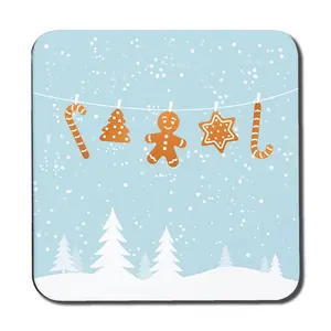 Square 6 Piece Coaster Set (Set of 6)