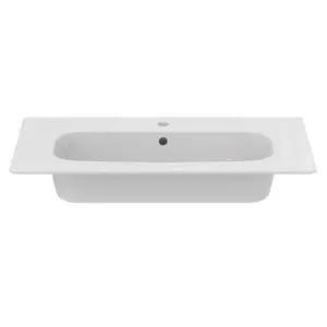 Ideal Standard i.life A Gloss White Rectangular Vanity Basin (W)84cm