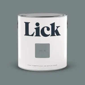 Lick Teal 02 Matt Emulsion paint, 2.5L