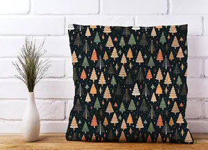 Boho Inspired Christmas Trees Cushions 60cm x 60cm