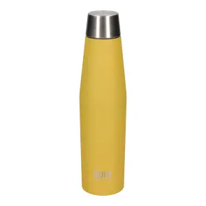 BUILT Stainless Steel Water Bottle Insulated  Sports Yellow Travel Flask 540ml