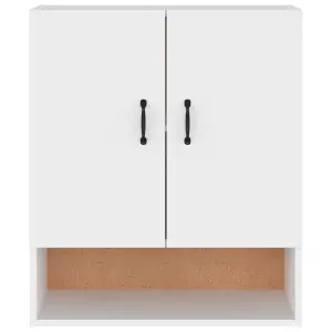 Berkfield Wall Cabinet White 60x31x70 cm Engineered Wood