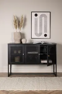 Malla Cabinet , TV Stand, Storage Function, Black