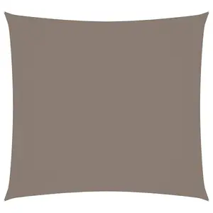 Berkfield Sunshade Sail Oxford Fabric Square 2x2 m Taupe