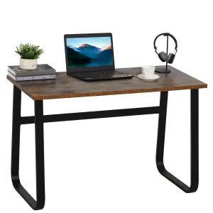 HOMCOM Industrial Writing Desk Laptop Table Home Office Study Workstation