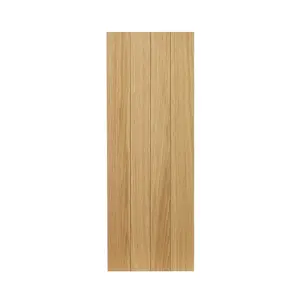 GoodHome Verbena Natural oak shaker Standard Wall End panel (H)960mm (W)360mm