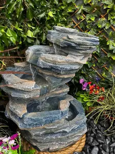 Corallina Rock Effect Solar Water Feature