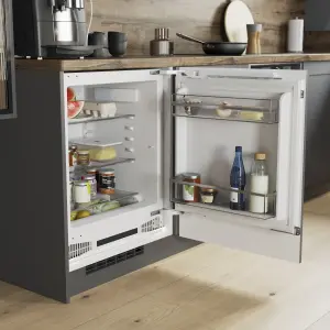 GoodHome Integrated Fridge - Gloss white