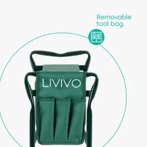 LIVIVO Foldable Portable Garden Kneeler for Gardening