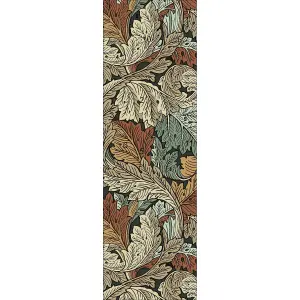 Acanthus Wool Runner Rugs 126900 in Forest By William Morris - 67x230cm