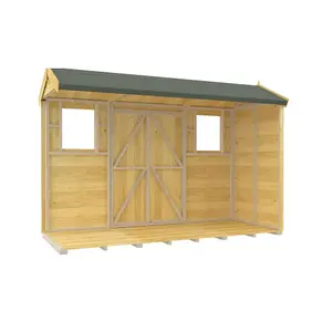 DIY Sheds 4x10 Apex Summer Shed