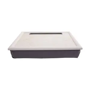 Maison by Premier Ecru Marble Lap Tray